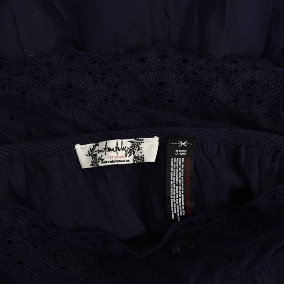 Intimately Free People Hey Lover Cami Blouse Top Embroidered Lace L NEW 284689 - Picture 9 of 9